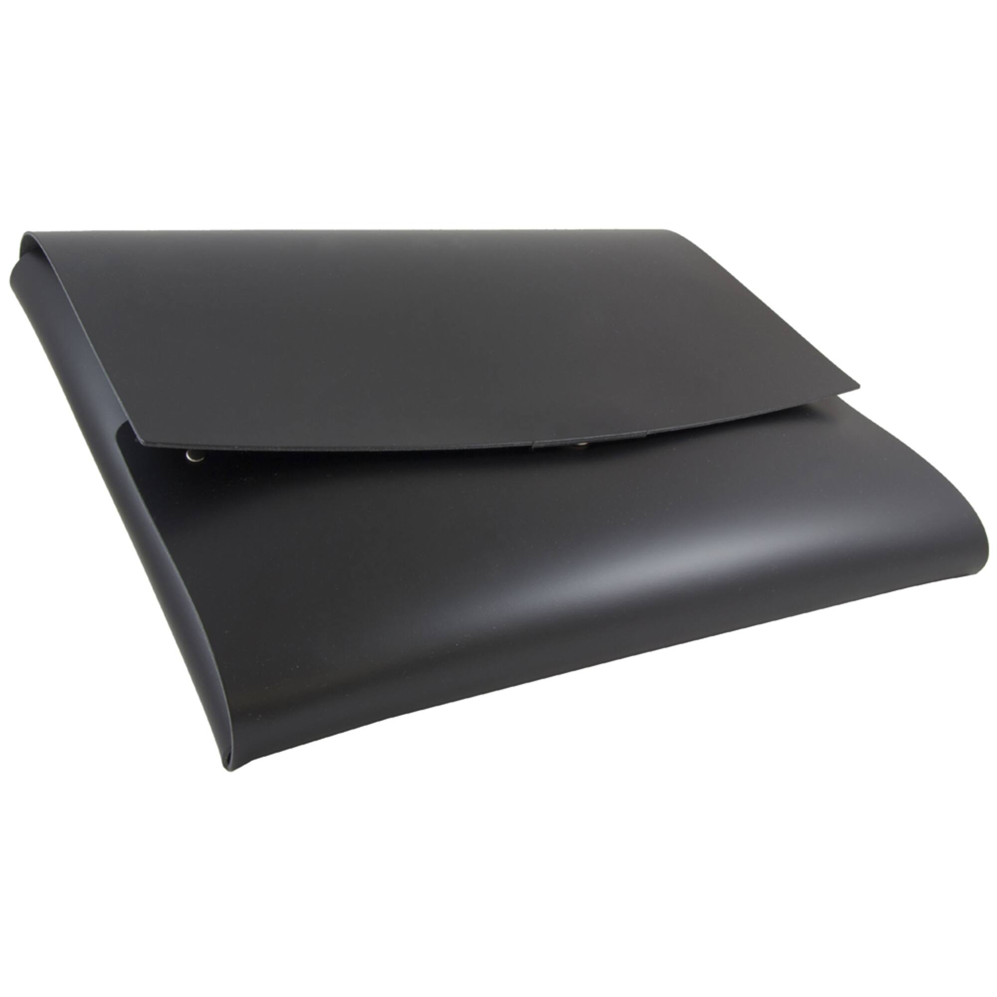 JAM Paper Italian Leather Snap Closure Portfolio